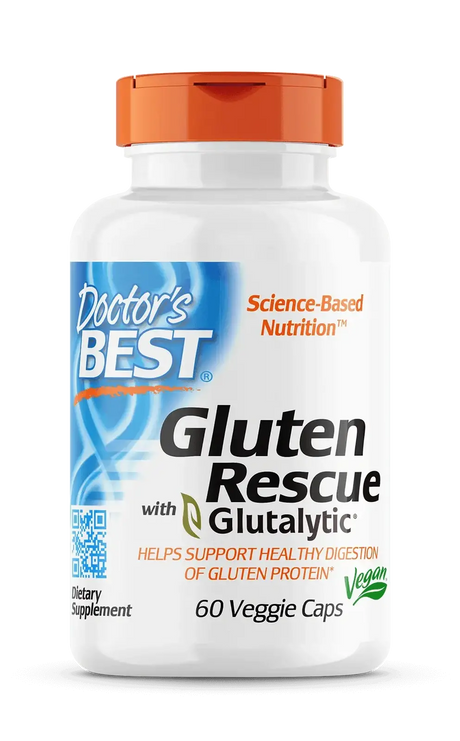 Gluten Rescue - подпомага разграждането на глутена, капсули х 60 Doctor's Best - Feel You
