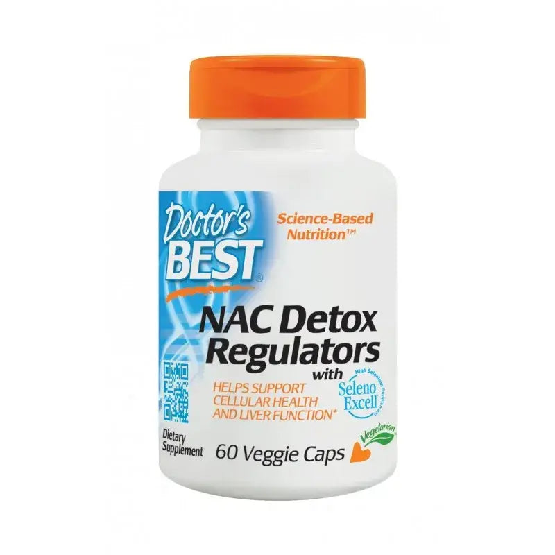 Nac Detox Regulators поддържа нормалното производство на глутатион х 60 капсули, Doctor's Best - Feel You