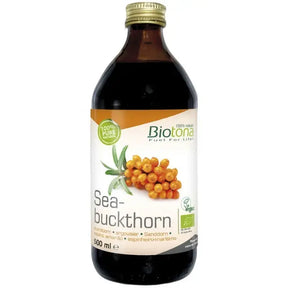 Biotona organic sea buckthorn juice 500 ml - Nutra Best Europe