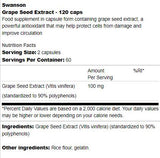 Grape Seed Extract 50 mg 120 capsules