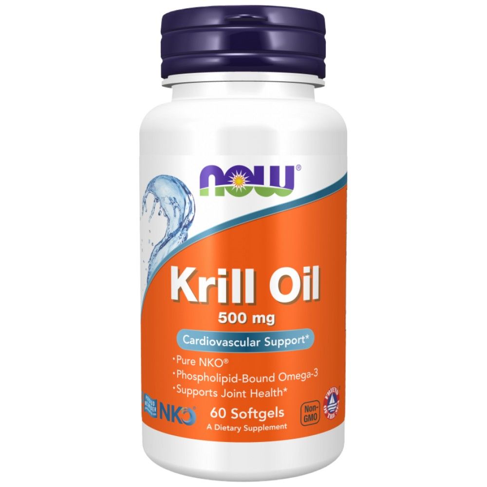 Neptuuni Krilli õli 500 mg - 60 geeli kapslit