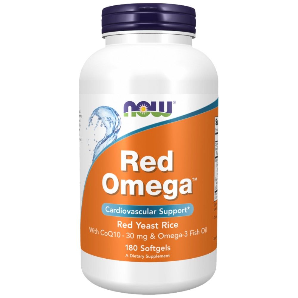 Red Omega ™ | Red Yeast Rice - 180 Gel Capsules