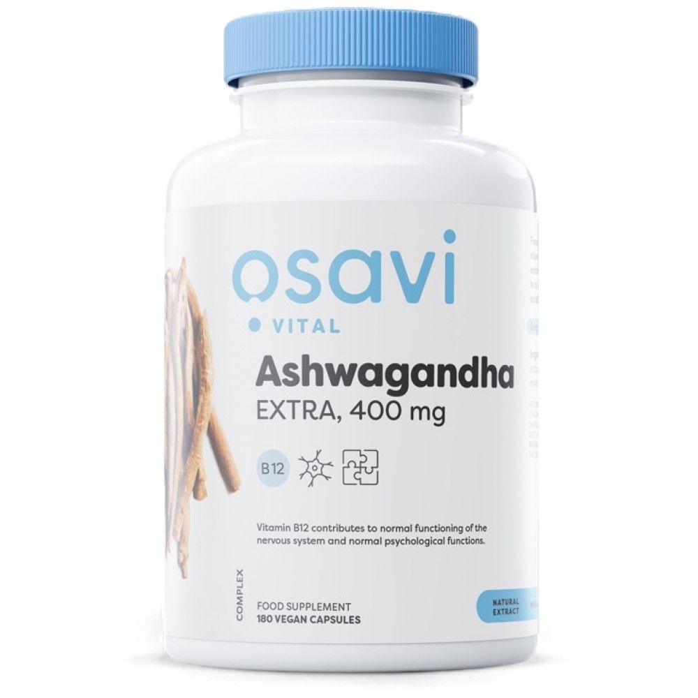 Ashwagandha extra 400 mg - 180 Kapselen