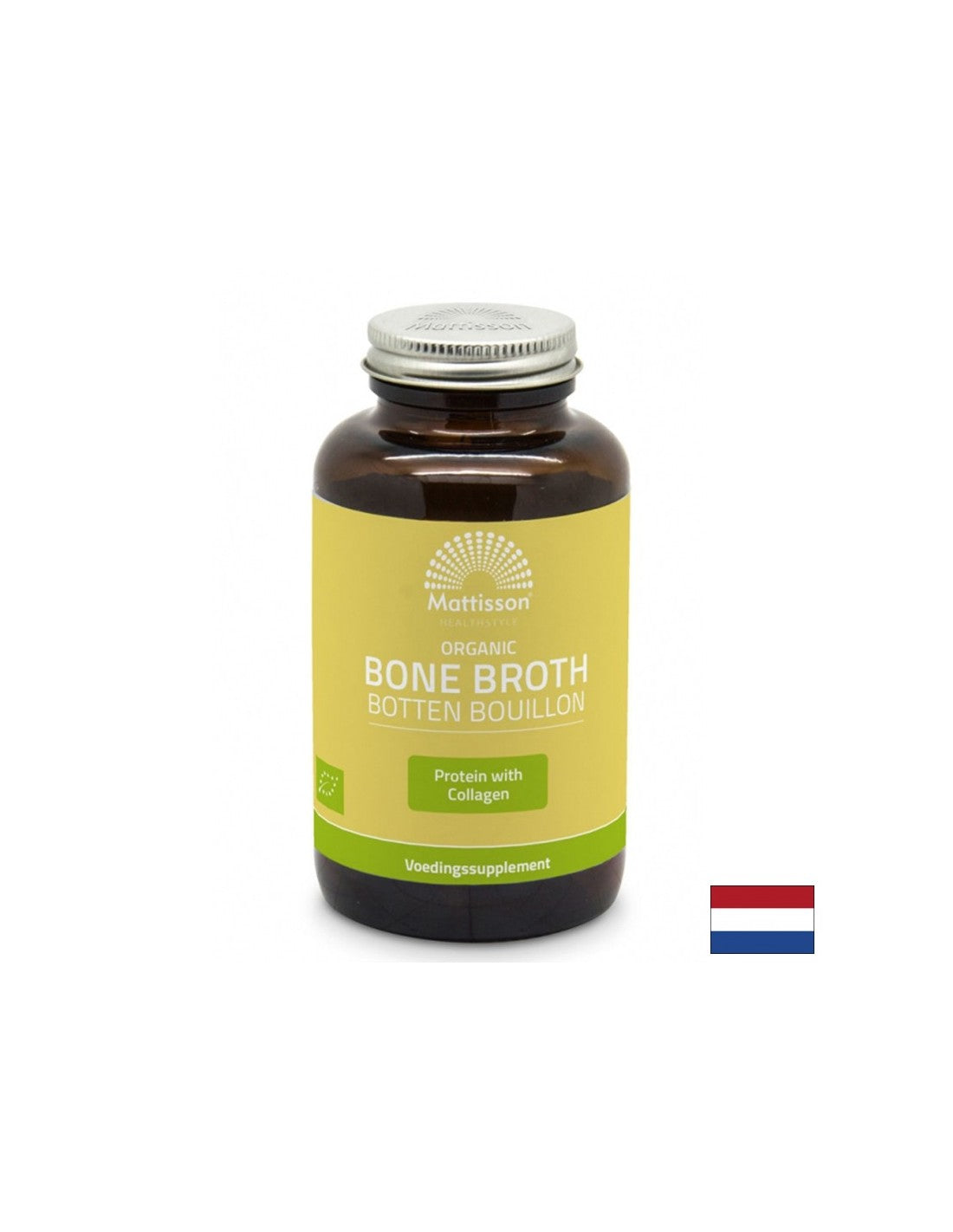 Beef bone broth Bio, 170 capsules Mattisson Healthstyle