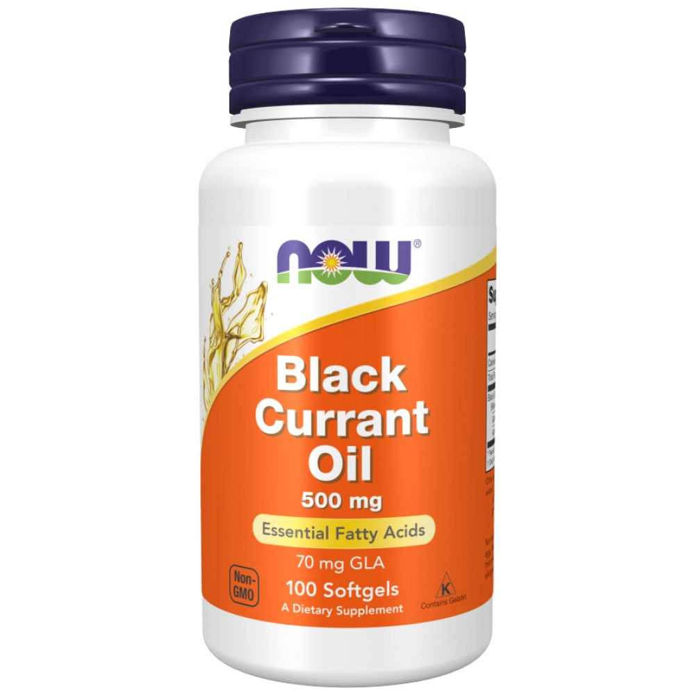 Black Currant Oil 500 mg - 100 Гел капсули - Feel You