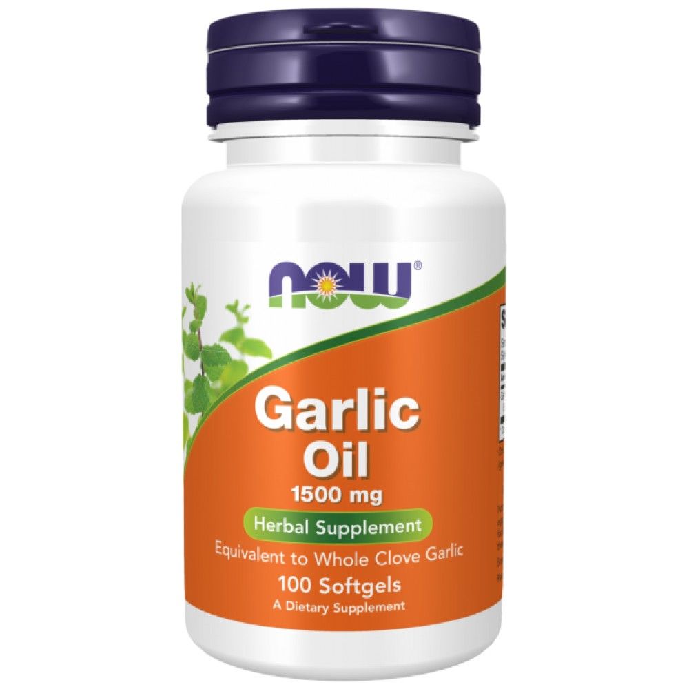 Garlic Oil 1500 mg - 100 Гел капсули