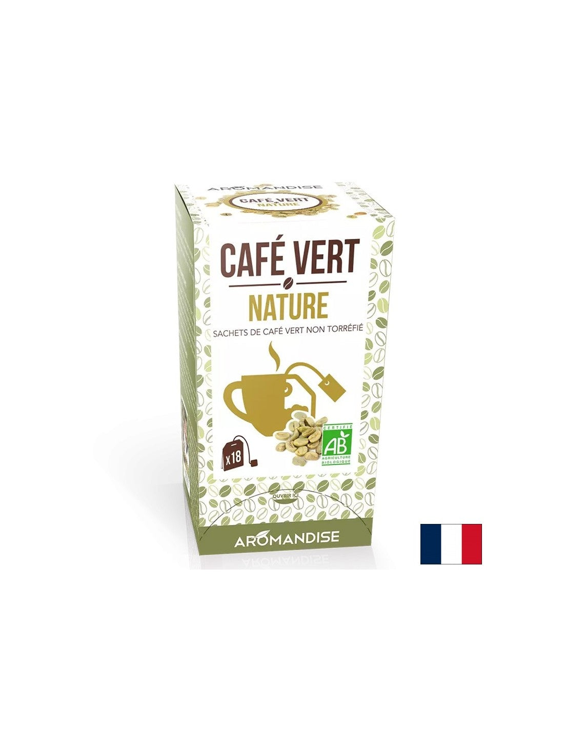 Green coffee (natural), 18 sachets
