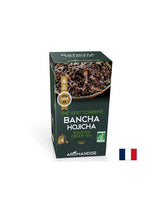 Té bancha hodzhicha (hojas de té verde asado), 18 bolsas de filtro