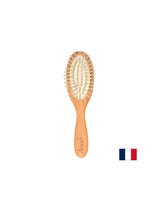 Wooden brush for all hair types, 18 cm
