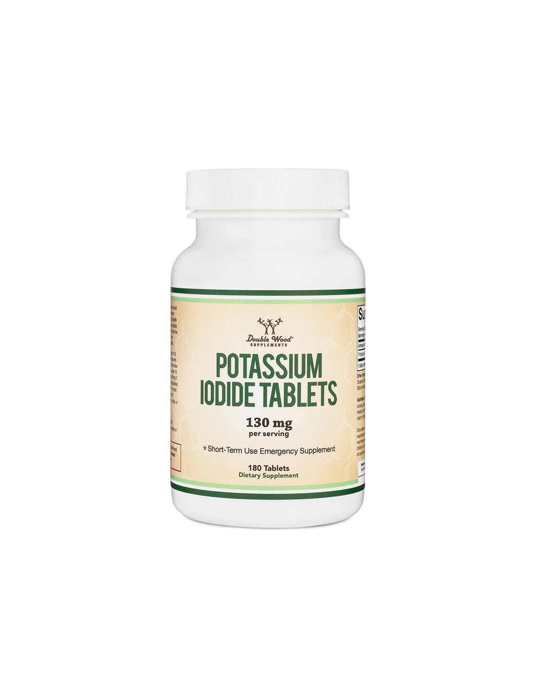 Thyroid gland - Potassium iodide, 180 tablets Double Wood