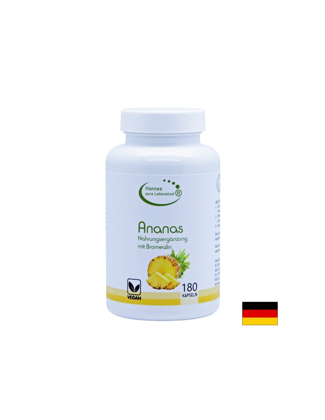 Good Digestion - Pineapple (fruit extract providing bromelain), 180 capsules