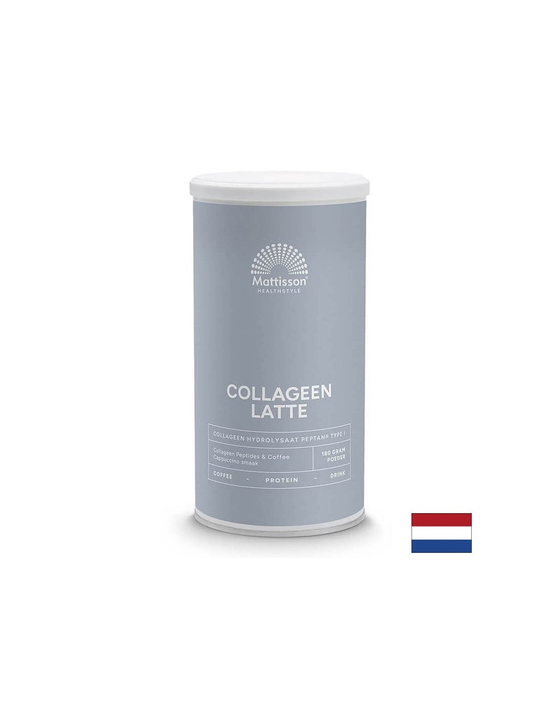 Collagen Latte - instant drink with cappuccino flavor, 180 g powder