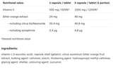 Vitaminas C 1000 nuolatinis išsiskyrimas | Su kartaus oranžinės spalvos - 120 kapsulių