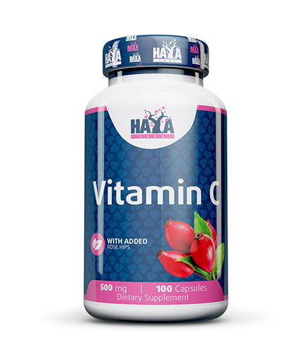 Vitamin C with Rose Hips 500mg / 100 Caps. - Feel You