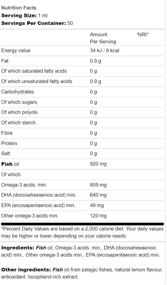 Super Strong DHA Kids 640 mg Drops - 50 ml