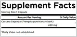 Cascara Sagrada 450 mg 100 cápsulas