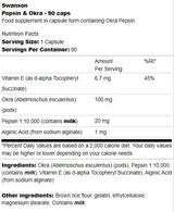 Pepsin an Okra - 90 Kapselen