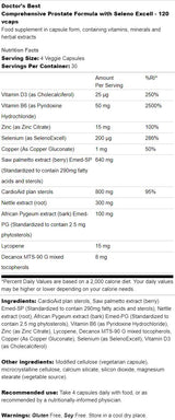 Fórmula abrangente da próstata |  Com Seleno Excell - 120 cápsulas