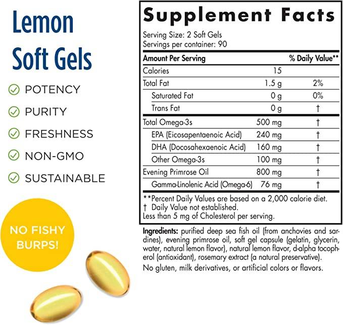 Equilibréiert Omega - 180 Gelkops