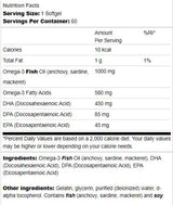 Óleo de peixe Super DPA 60 cápsulas de gel