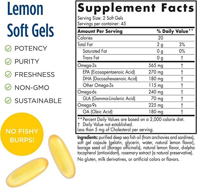 „Proefa“ - Omega 3.6.9 - 90 gelio kapsulės