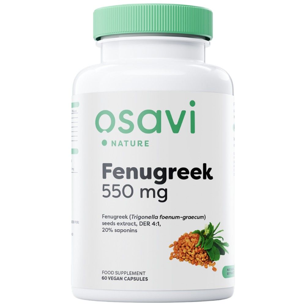 Fenegriek 550 mg - 60 capsules