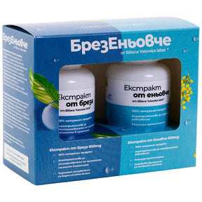 Birch Extract + Birch - 2 x 60 capsules - Nutra Best Europe