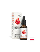 Verbetert de botdichtheid - Vitamine K2 (MK7), 30 ml druppels <tc>Aura Herbals</tc>