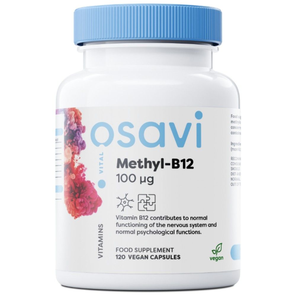 Metil -b12 100 mcg - 60 kapsulės