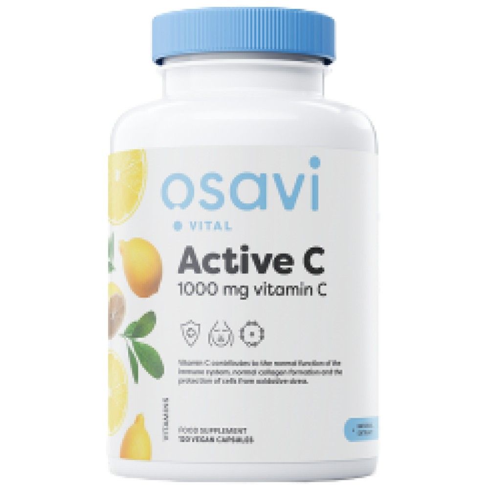 Aktivni C 1000 mg | Pureway -c® s citrusi Bioflavonoids & Acerola - 120 kapsul