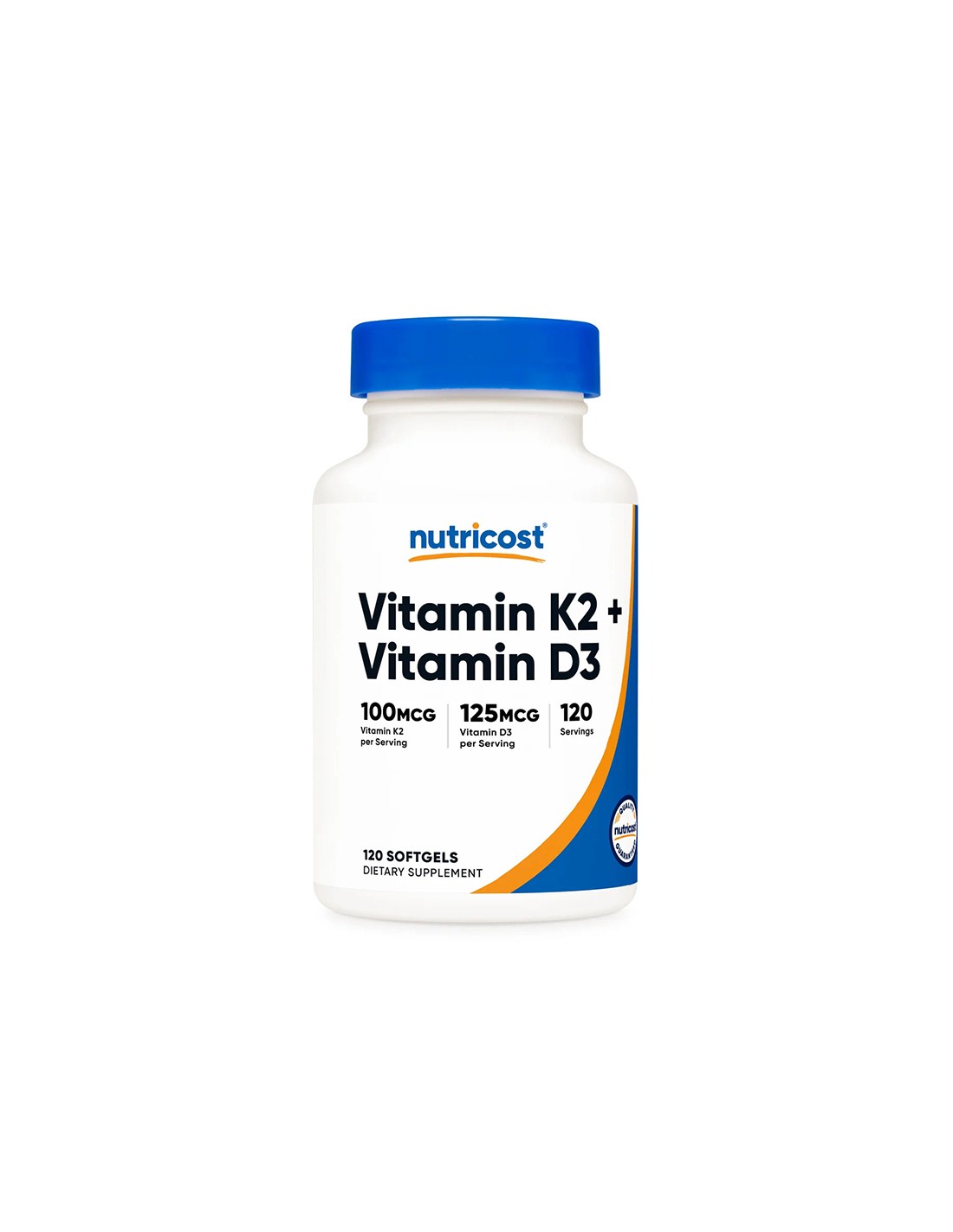 Schanken an Zänn - Vitamin K2 + Vitamin D3, 120 Softgelenkapselen Ofkierzung