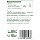 Natuurlijke vitamine K2 + D3 (vitamine K2 + D3) 100 mcg 30 capsules NaturesAid