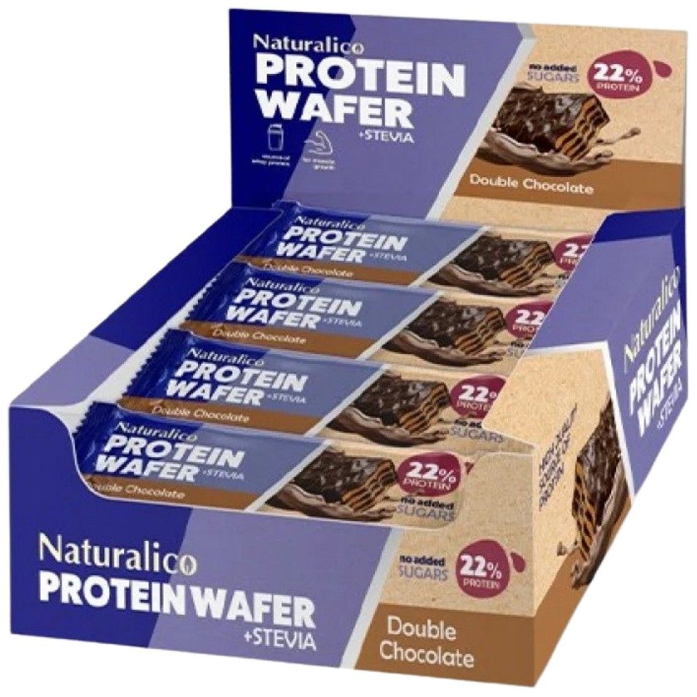 Wafer de proteína - 16 x 40 gramas de gramas