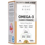 Aqua Biome Omega -3 klassesch Stäerkt 1200 mg - 60 Gelkomples