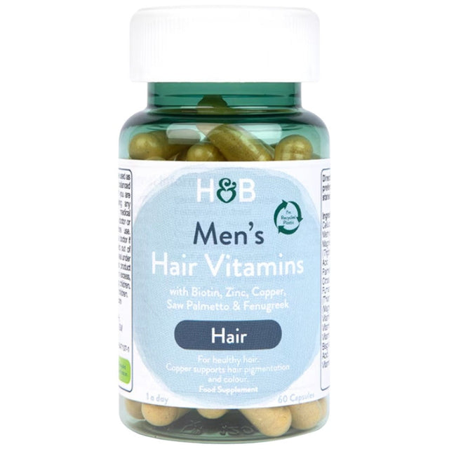 Men's Hair Vitamins - 60 капсули - Feel You