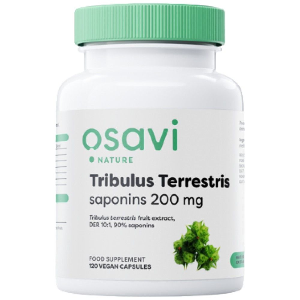 Tribulus Terrestris 90% | 200 mg saponinų - 90 kapsulių