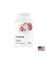 Energie en spiermassa - L-Arginine, 2 g x 120 capsules met vertraagde afgifte <tc>Thorne</tc>