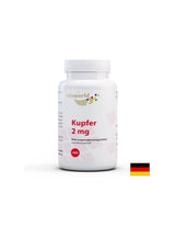 Antioxidant - Copper (copper gluconate), 2 mg x 365 tablets