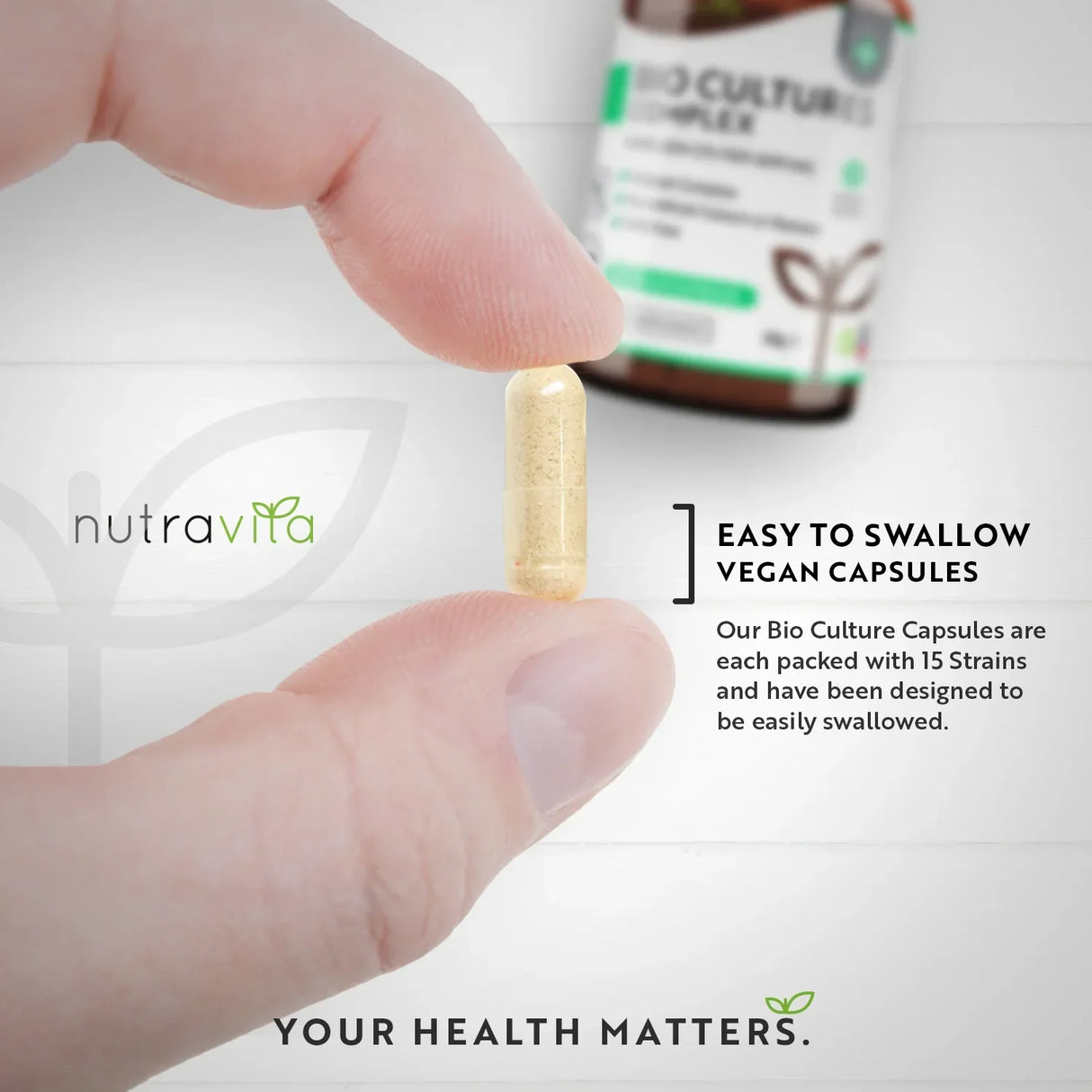 Probiotic 20 billion CFU 15 strains /60 capsules, 60 doses/ Nutravita