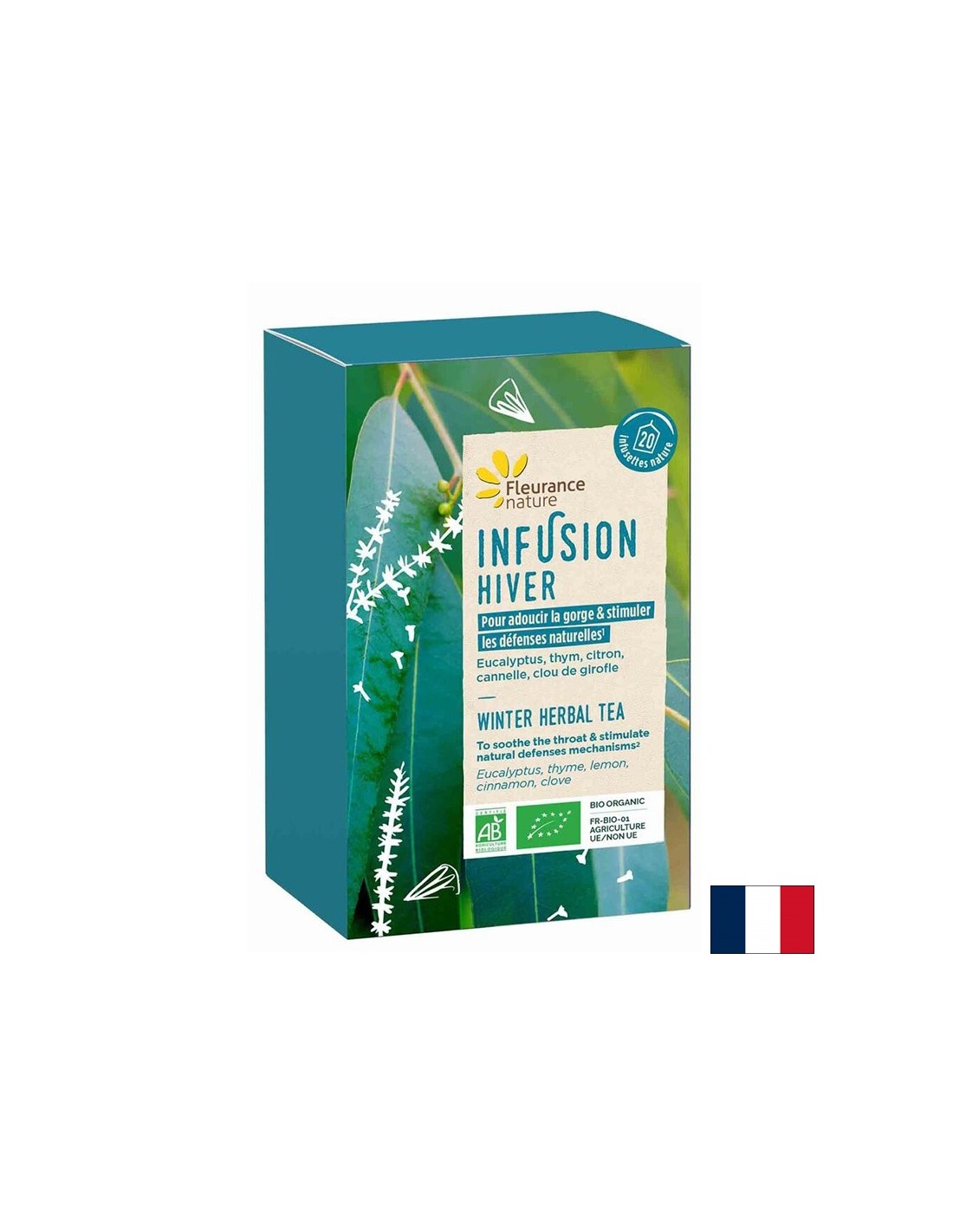 Winter herbal tea BIO, 20 filter bags