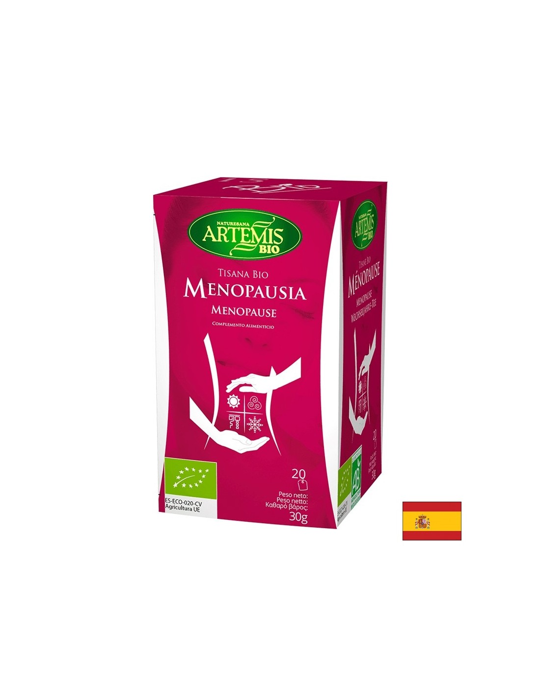 Menopauze thee -bio, 20 filtertassen