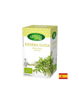 Té de verbena de limón orgánico, 20 bolsas de filtro