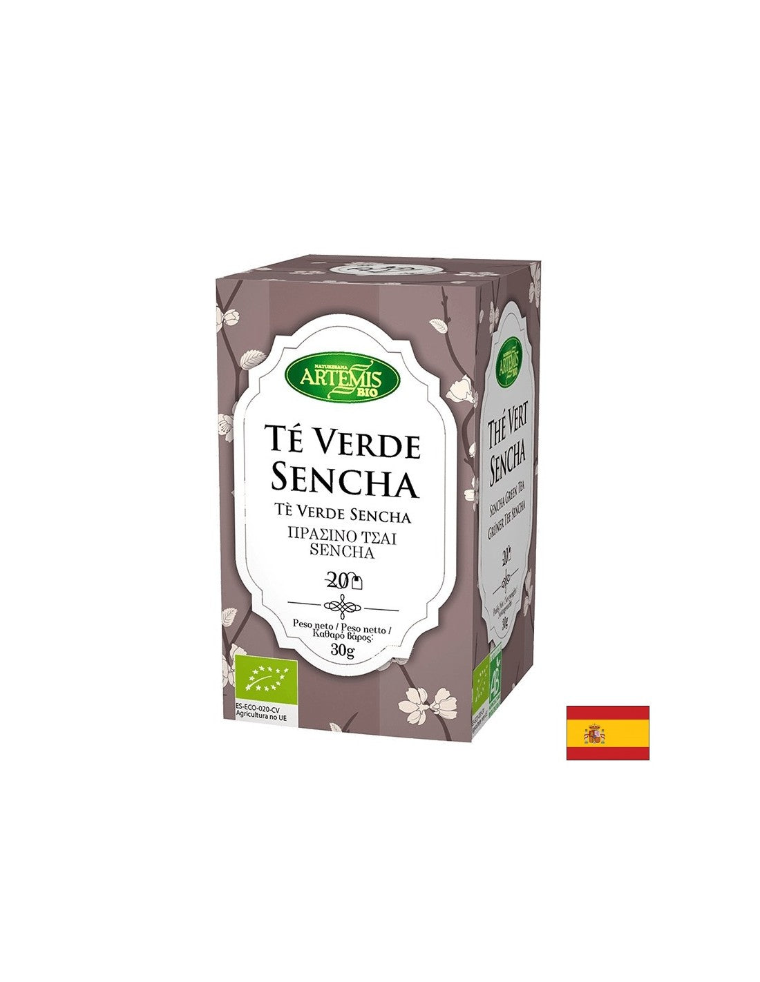 Zelený čaj Sencha Bio, 20 filtračních sáčků