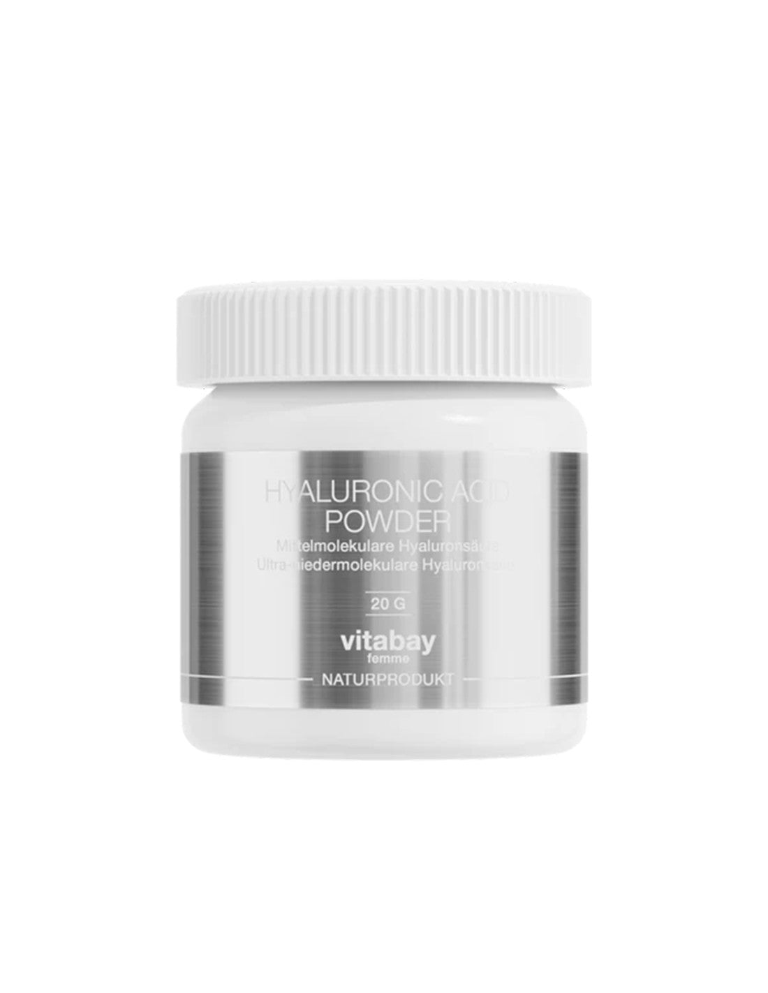 Prášek kyseliny hyaluronové, 20 g