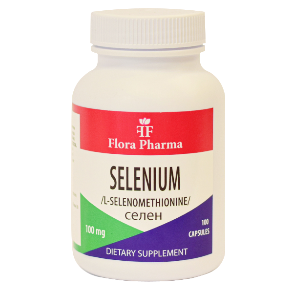 Selenium 200 mcg / 100 tobolek, 50 dávek / farma flóra