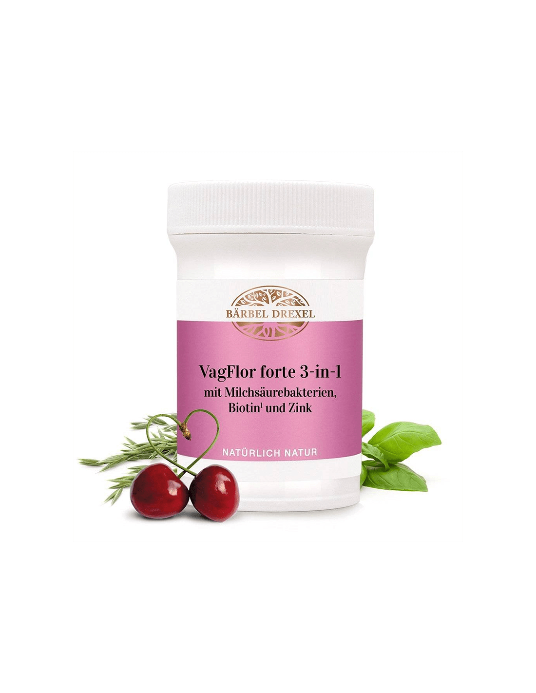 Vaginal Flora Formula - Probiotic Blend, Biotin, Zinc & Herbal Extracts, 200 Billion Active Probiotics, 30 Capsules
