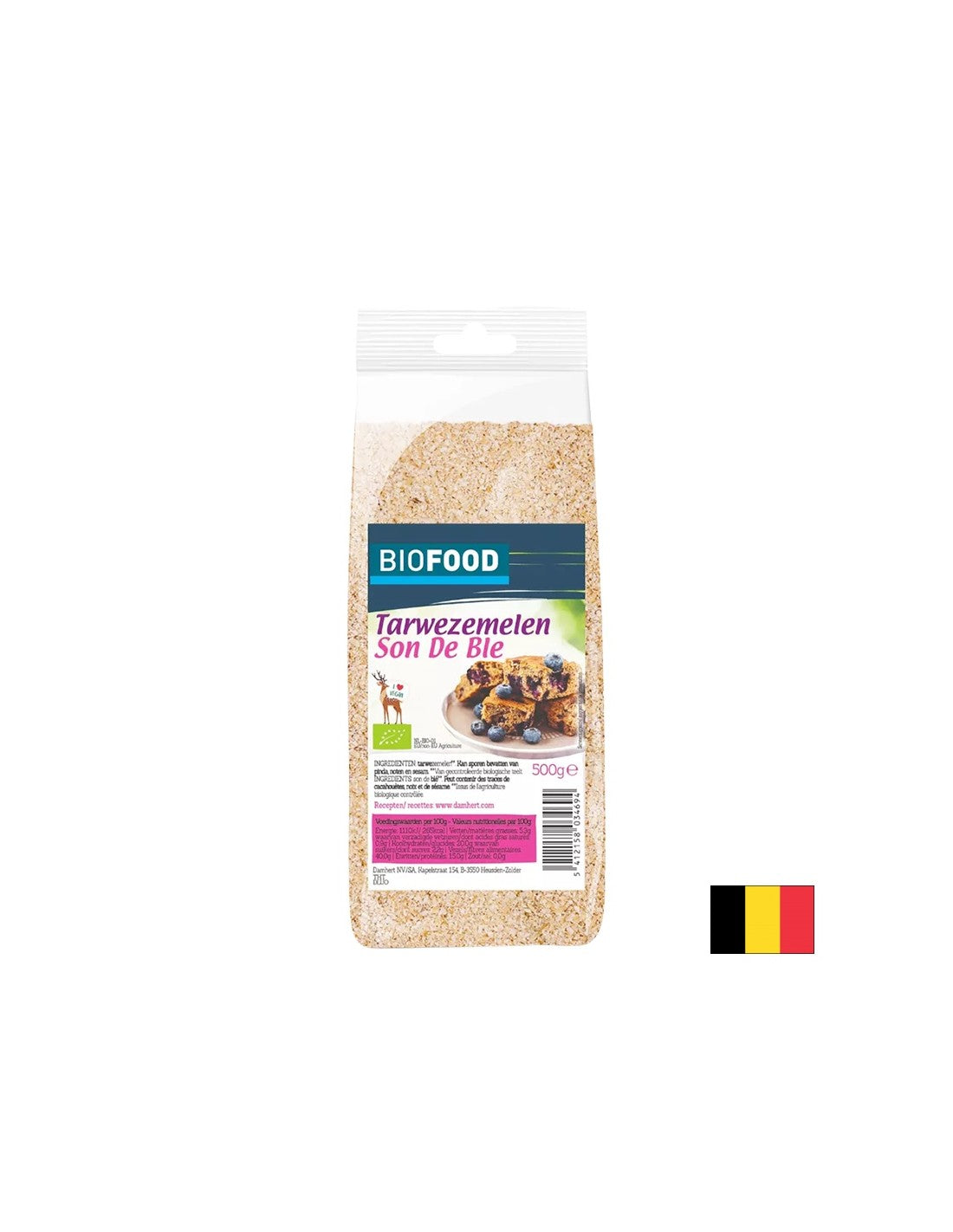Wheat bran, ORGANIC, 200 g