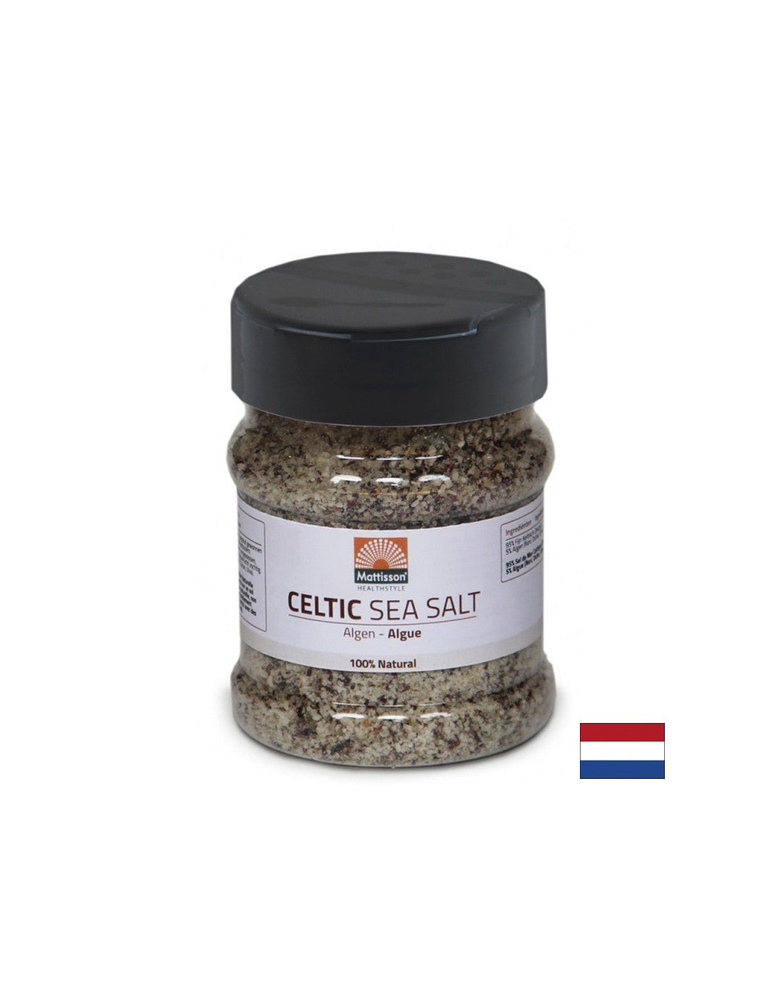 Sal marina celta con algas, 200 g <tc>Mattisson Healthstyle</tc>
