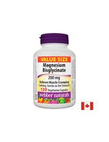 Magnesium (bisglycinate) – highly absorbable, 200 mg, 120 capsules for 4 months of intake