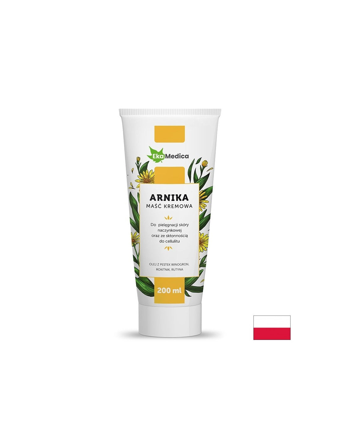 Masážní krém s Arnikou, 200 ml Ekamedica